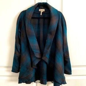 BCBGeneration Women's Fall Plaid Jacket Coat XS